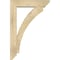 Ekena Millwork Thorton Slat Rough Sawn Bracket w/ Offset Brace, Douglas Fir, 6"W x 24"D x 36"H BKT0604X24X36THR06RDF - alternate 3